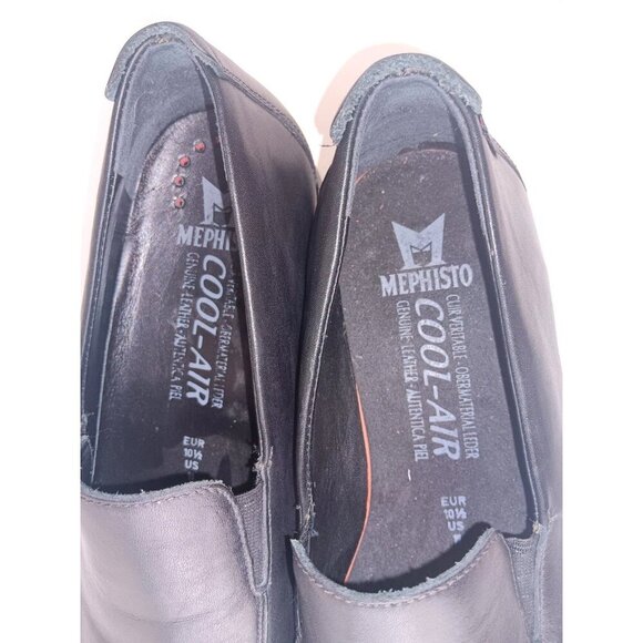 Mephisto Edlef Cool Air Leather Black Slip On Loafer Shoes Size US 11 - Picture 6 of 10
